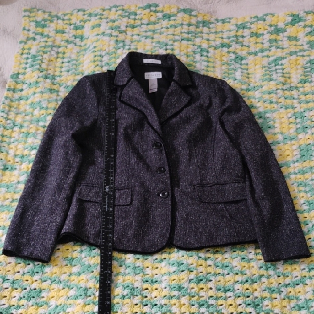 Women's Black Blazer Jacket